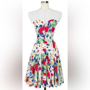 Trashy Diva Wildflowers Hopscotch dress size 4